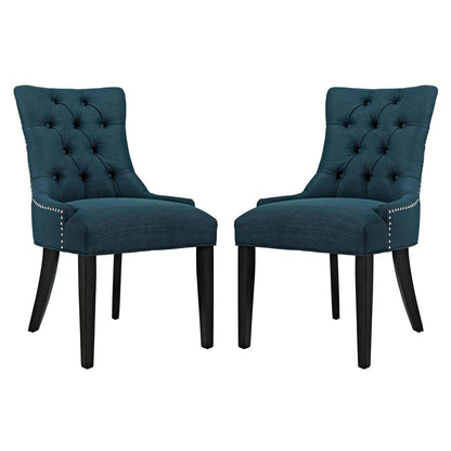 Modway Regent Dining Side Chair Fabric Set of 2 FredCo