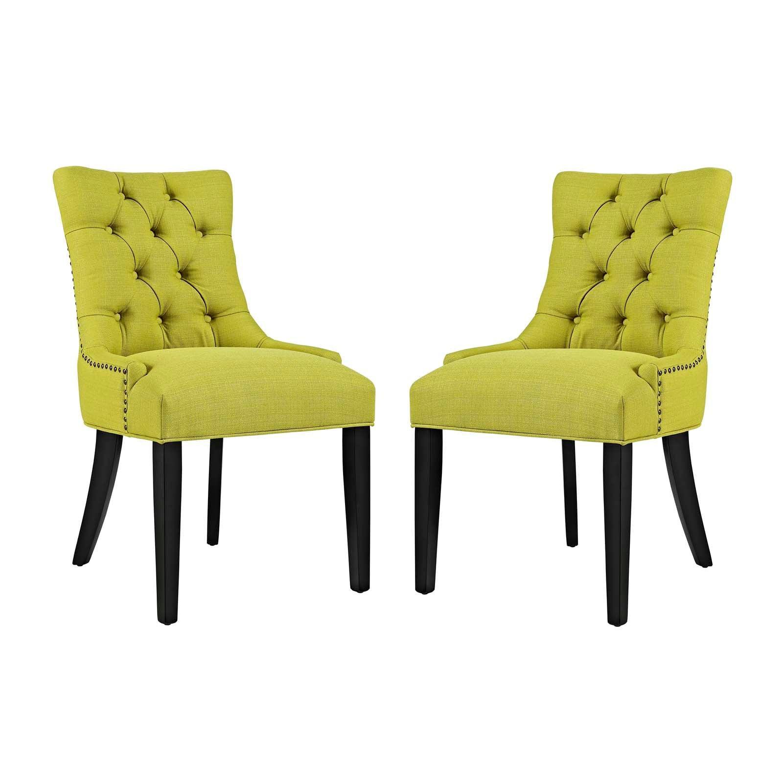 Modway Regent Dining Side Chair Fabric Set of 2 FredCo