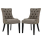 Modway Regent Dining Side Chair Fabric Set of 2 FredCo