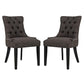 Modway Regent Dining Side Chair Fabric Set of 2 FredCo