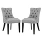Modway Regent Dining Side Chair Fabric Set of 2 FredCo