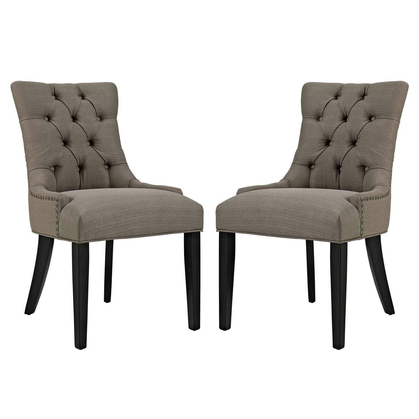 Modway Regent Dining Side Chair Fabric Set of 2 FredCo