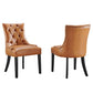 Modway Regent Dining Side Chair Vinyl Set of 2 FredCo