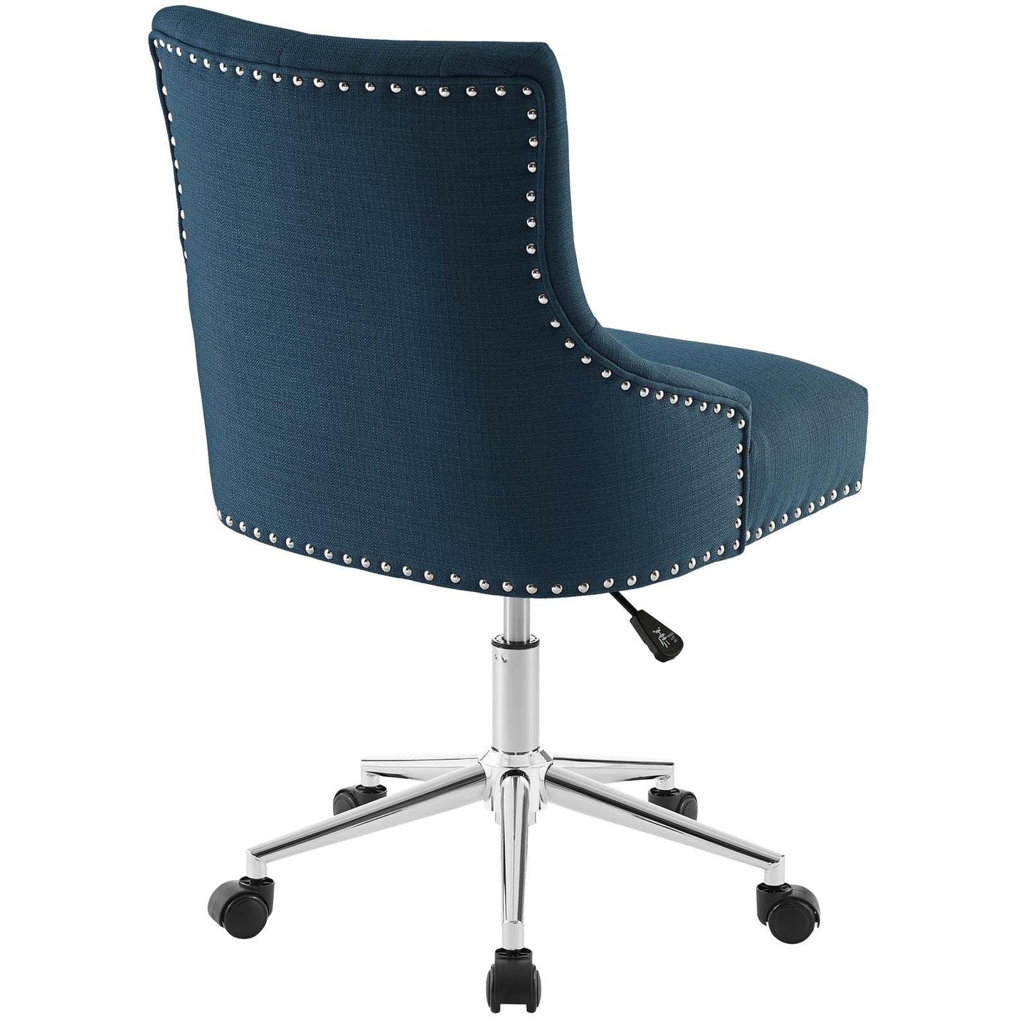 Modway Regent Tufted Button Swivel Upholstered Fabric Office Chair FredCo