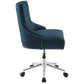 Modway Regent Tufted Button Swivel Upholstered Fabric Office Chair FredCo