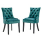 Modway Regent Tufted Performance Velvet Dining Side Chairs - Set of 2 FredCo