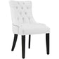Modway Regent Tufted Vegan Leather Dining Chair FredCo