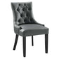 Modway Regent Tufted Vegan Leather Dining Chair FredCo