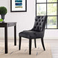 Modway Regent Tufted Vegan Leather Dining Chair FredCo