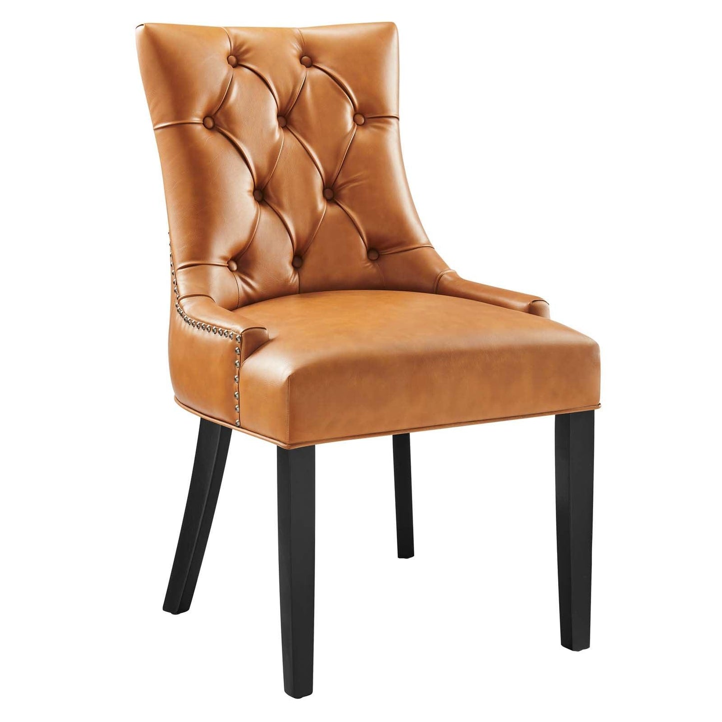 Modway Regent Tufted Vegan Leather Dining Chair FredCo