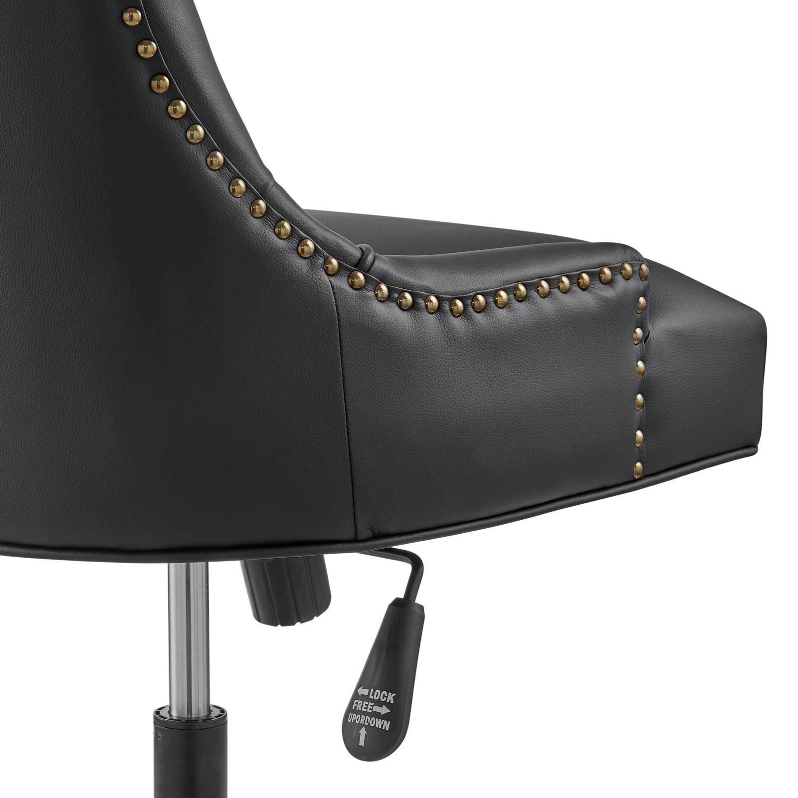 Modway Regent Tufted Vegan Leather Office Chair FredCo