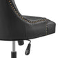 Modway Regent Tufted Vegan Leather Office Chair FredCo