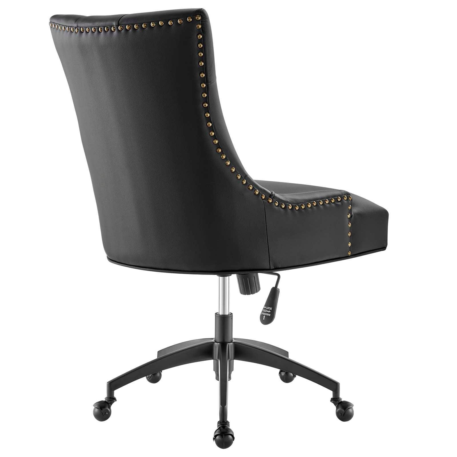 Modway Regent Tufted Vegan Leather Office Chair FredCo