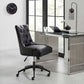 Modway Regent Tufted Vegan Leather Office Chair FredCo