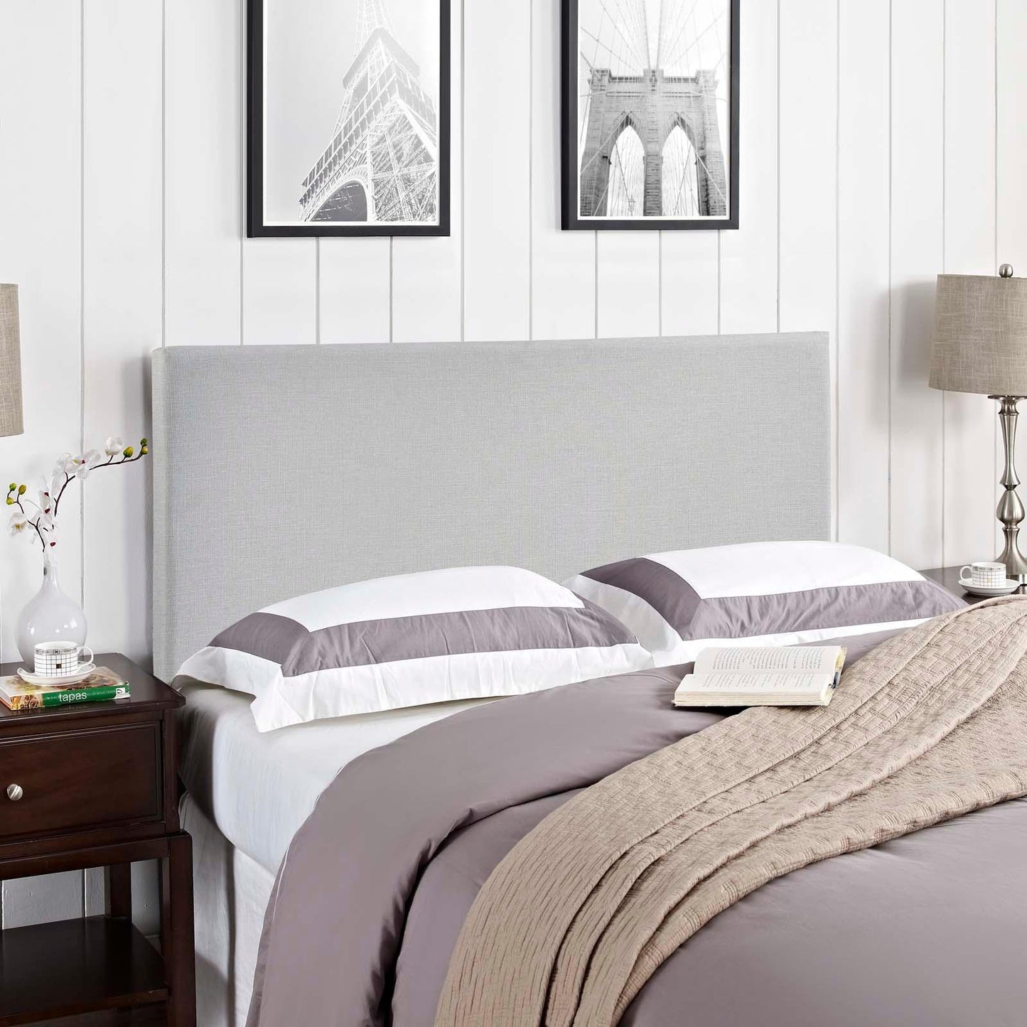Modway Region Full Upholstered Fabric Headboard FredCo