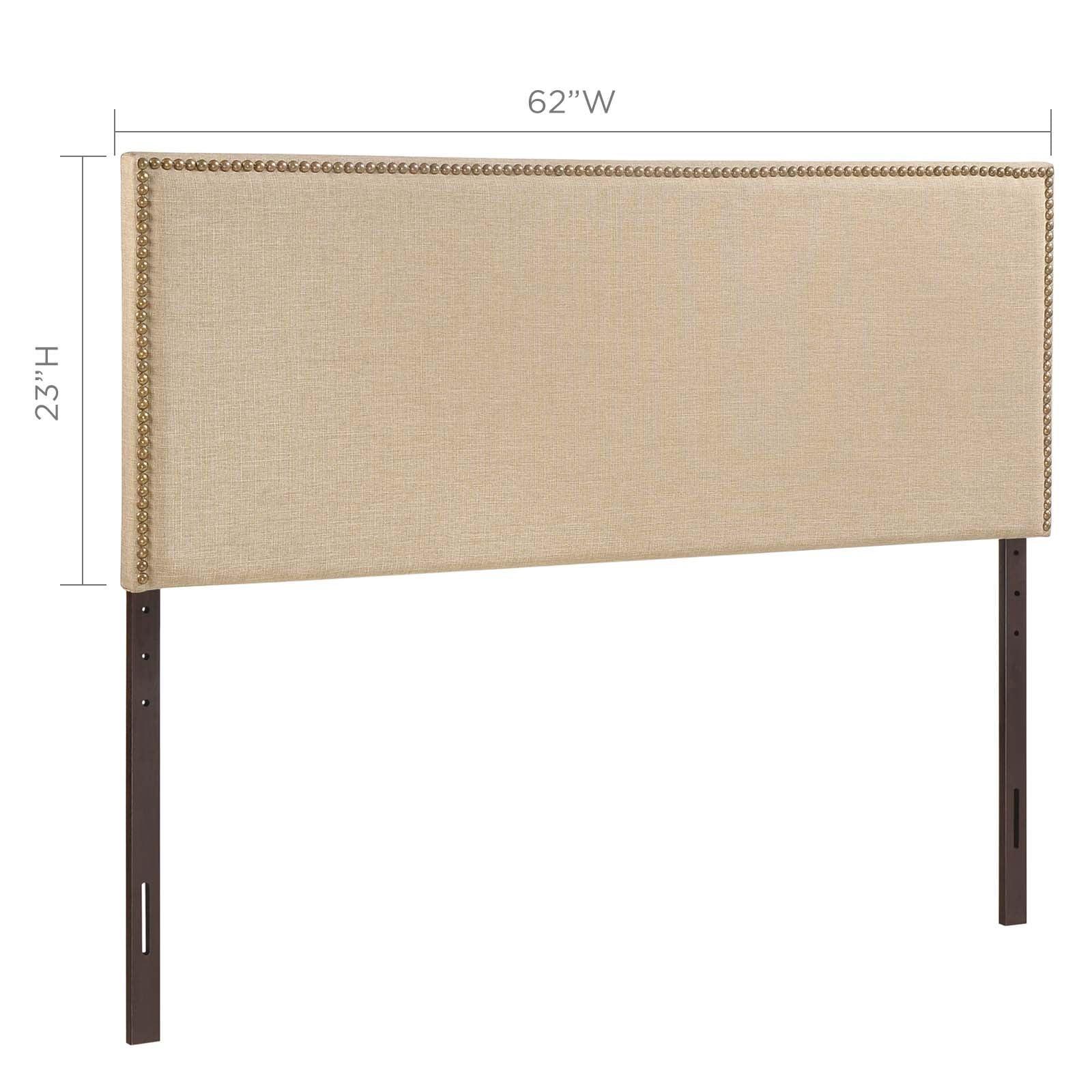 Modway Region Nailhead Queen Upholstered Headboard FredCo