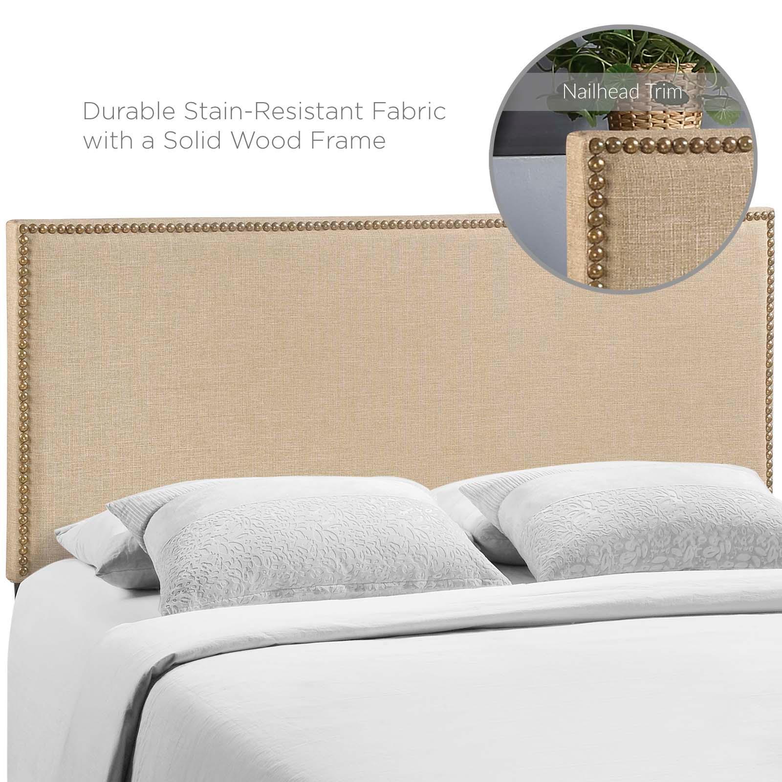 Modway Region Nailhead Queen Upholstered Headboard FredCo