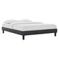 Modway Reign King Performance Velvet Platform Bed Frame FredCo