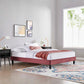 Modway Reign Queen Performance Velvet Platform Bed Frame FredCo