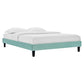 Modway Reign Queen Performance Velvet Platform Bed Frame FredCo