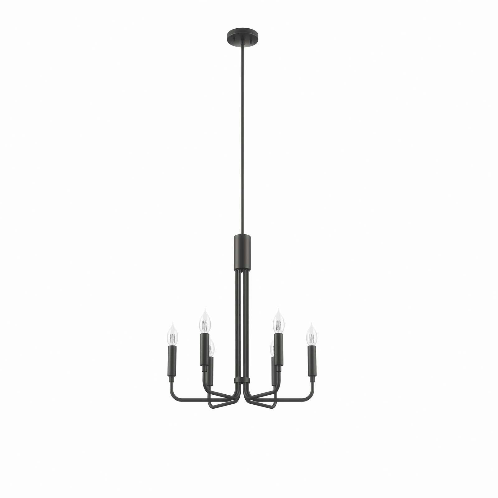 Modway Rekindle 6-Light Chandelier FredCo