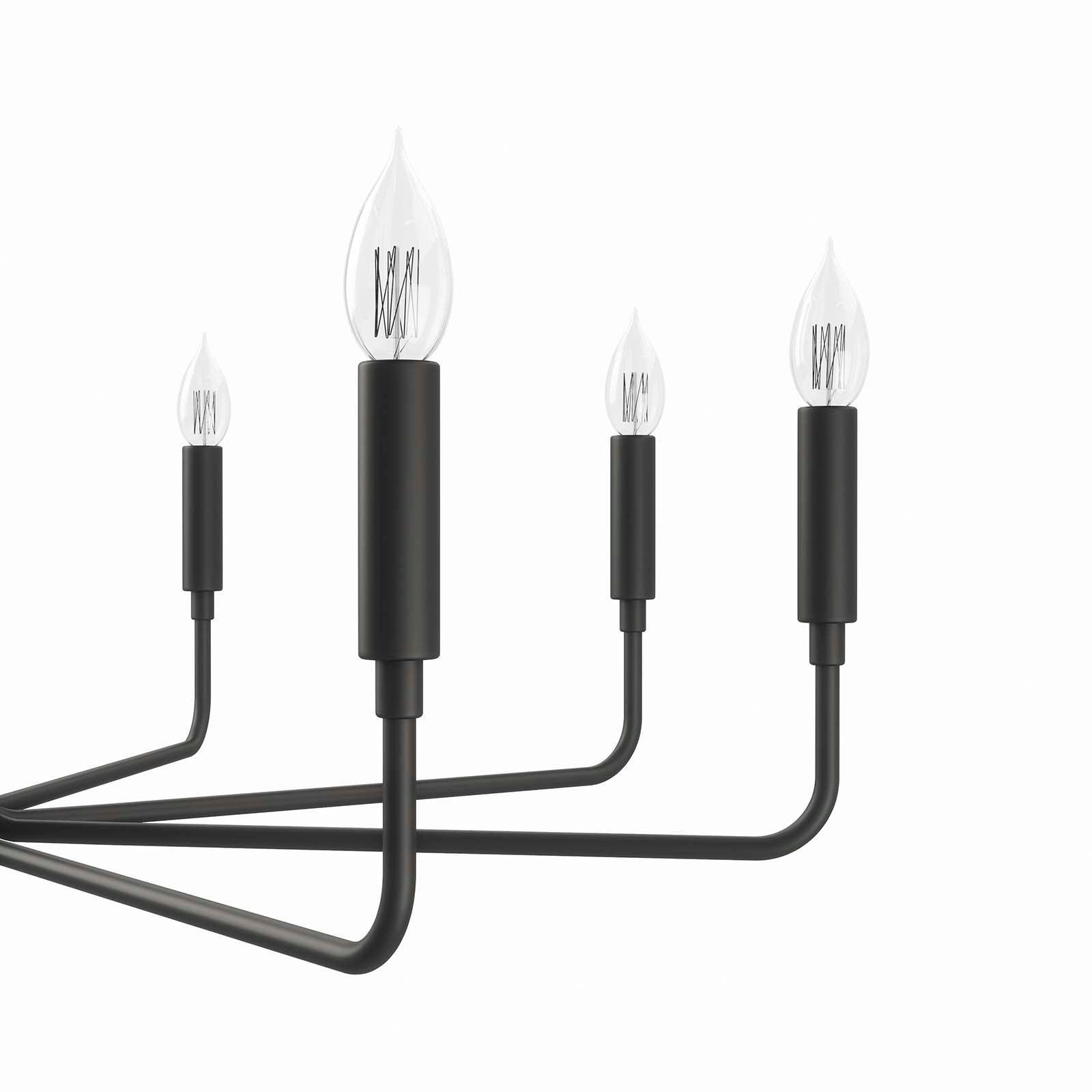 Modway Rekindle 8-Light Chandelier FredCo
