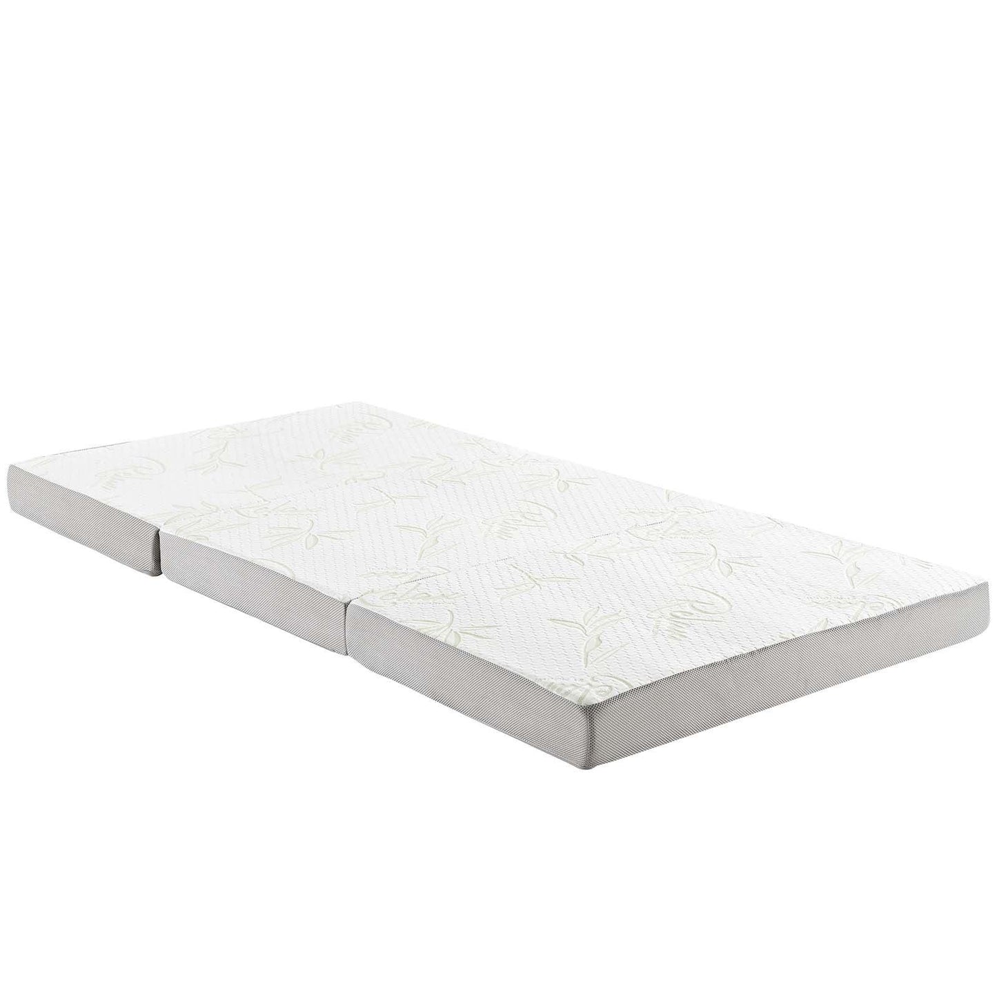 Modway Relax 39 x 80 x 4 (Twin XL) Tri-Fold Mattress Topper FredCo