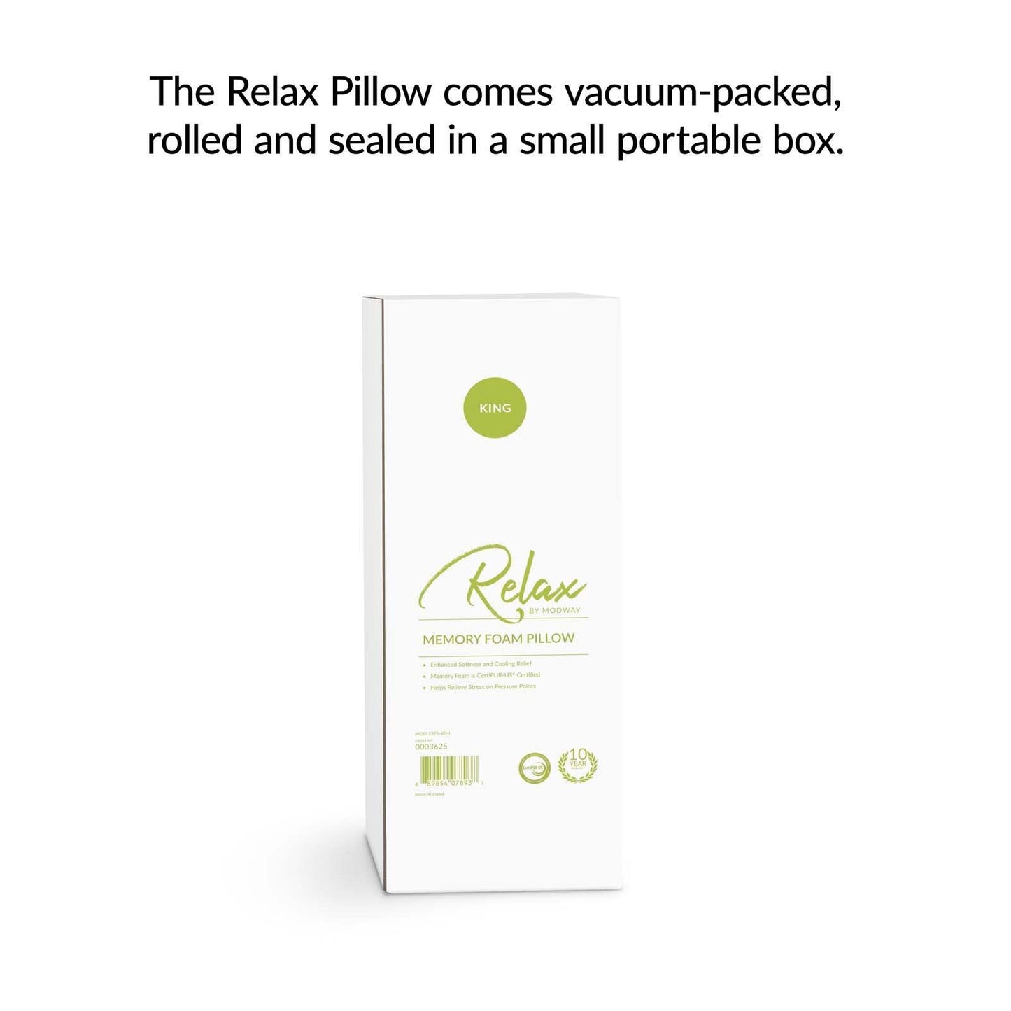 Modway Relax King Size Pillow FredCo