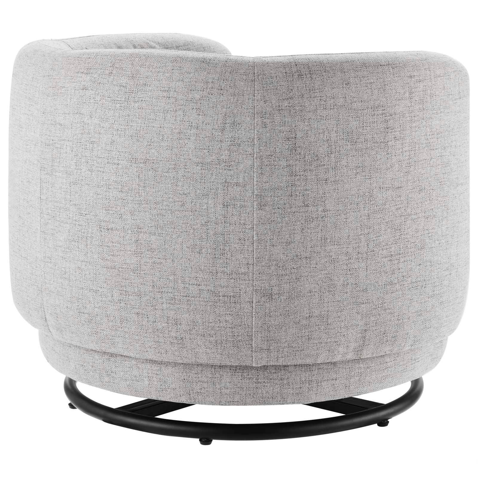 Modway Relish Upholstered Fabric Swivel Chair FredCo