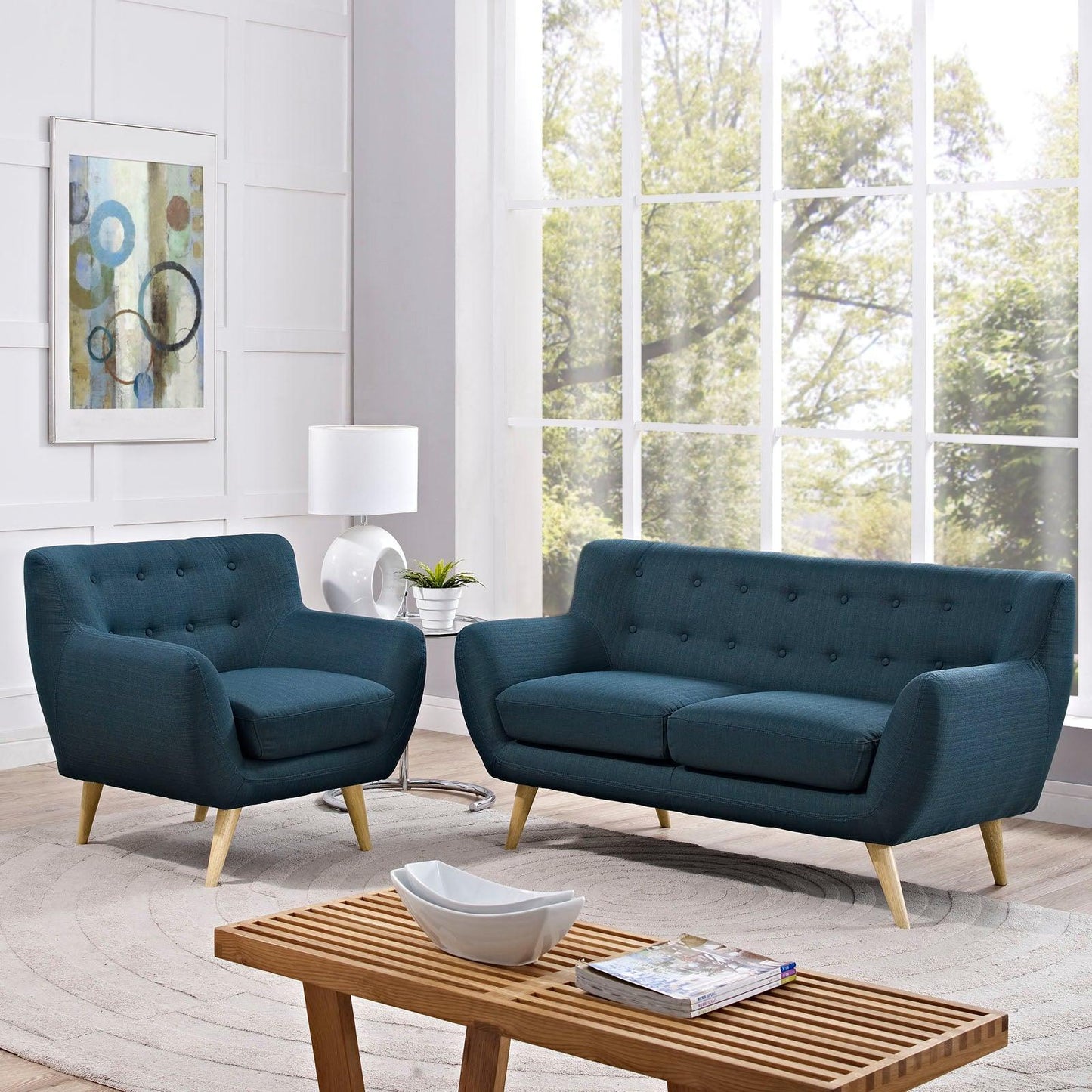 Modway Remark 2 Piece Living Room Set, EEI-1783 FredCo
