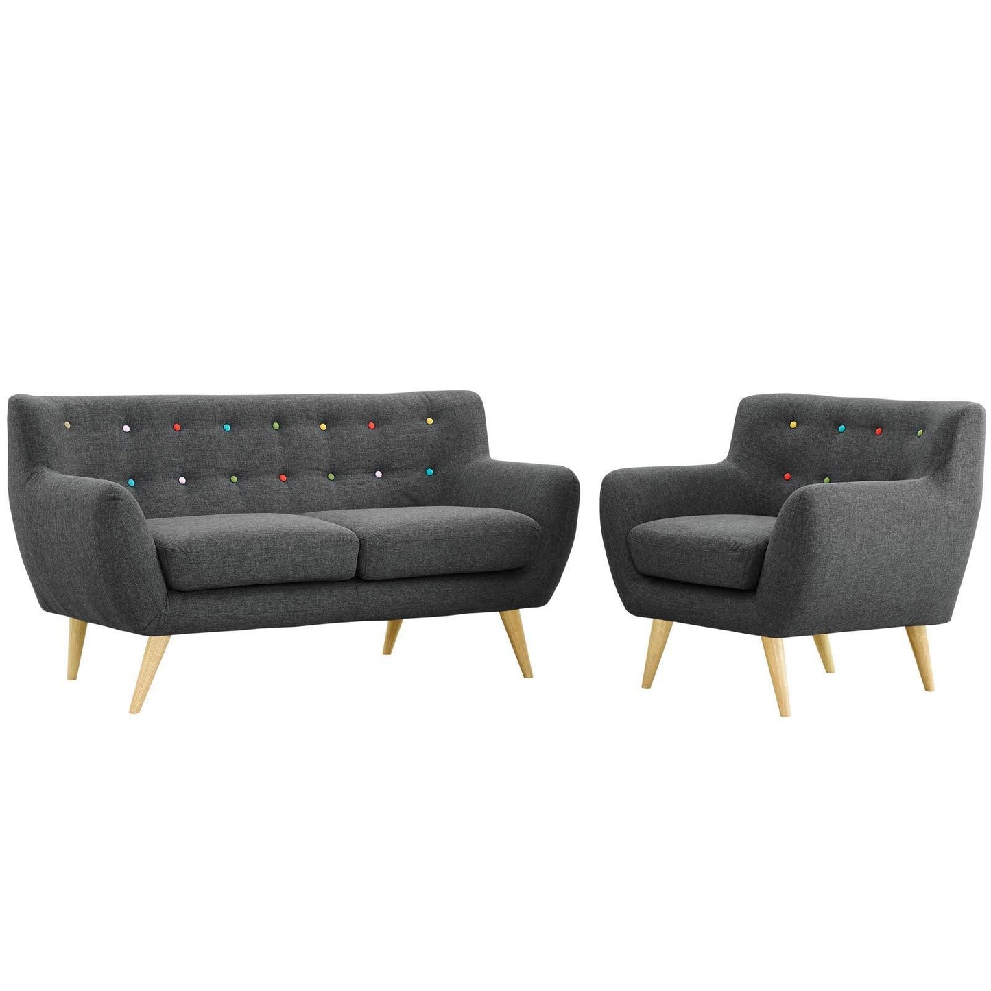 Modway Remark 2 Piece Living Room Set, EEI-1783 FredCo