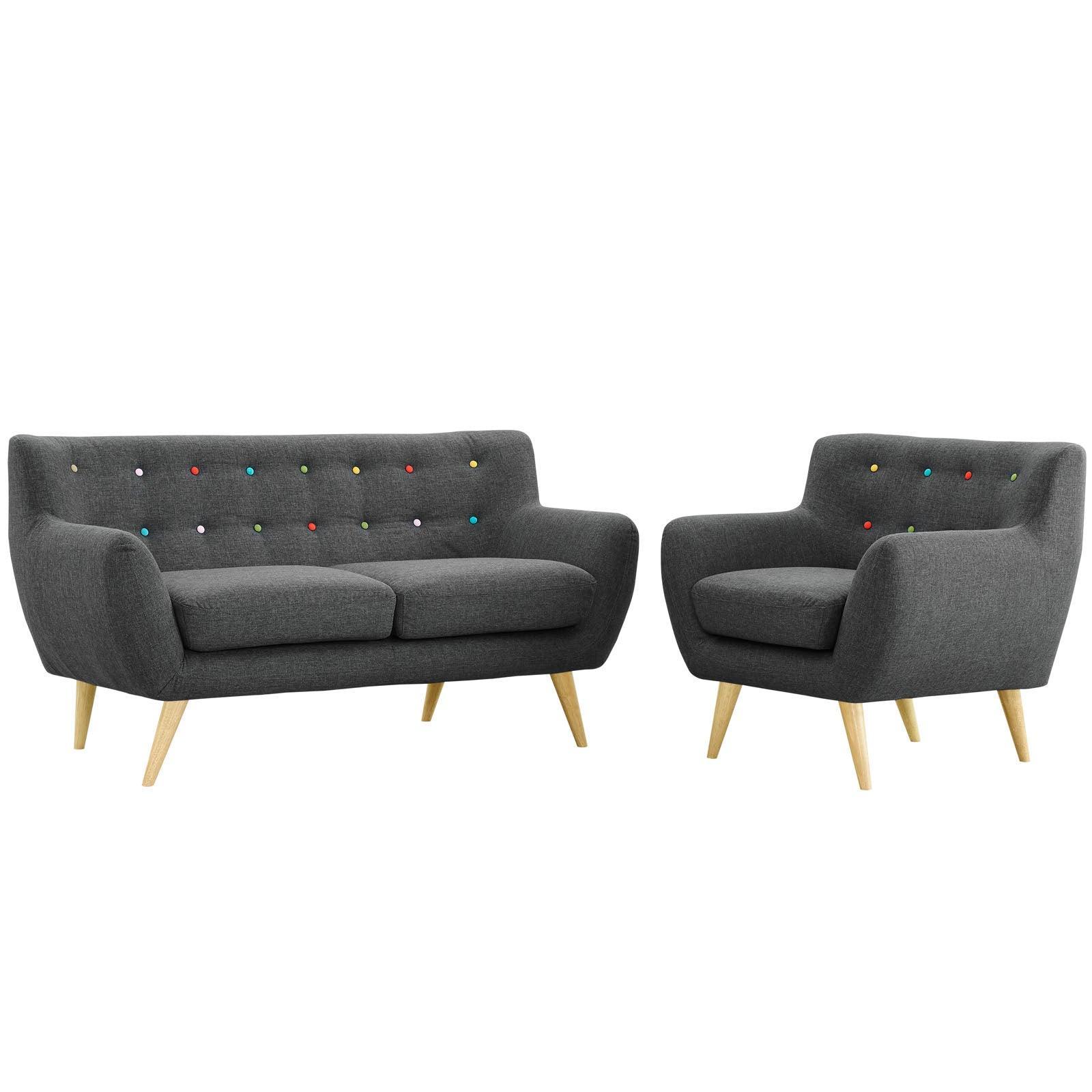 Modway Remark 2 Piece Living Room Set, EEI-1783 FredCo