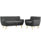 Modway Remark 2 Piece Living Room Set, EEI-1783 FredCo