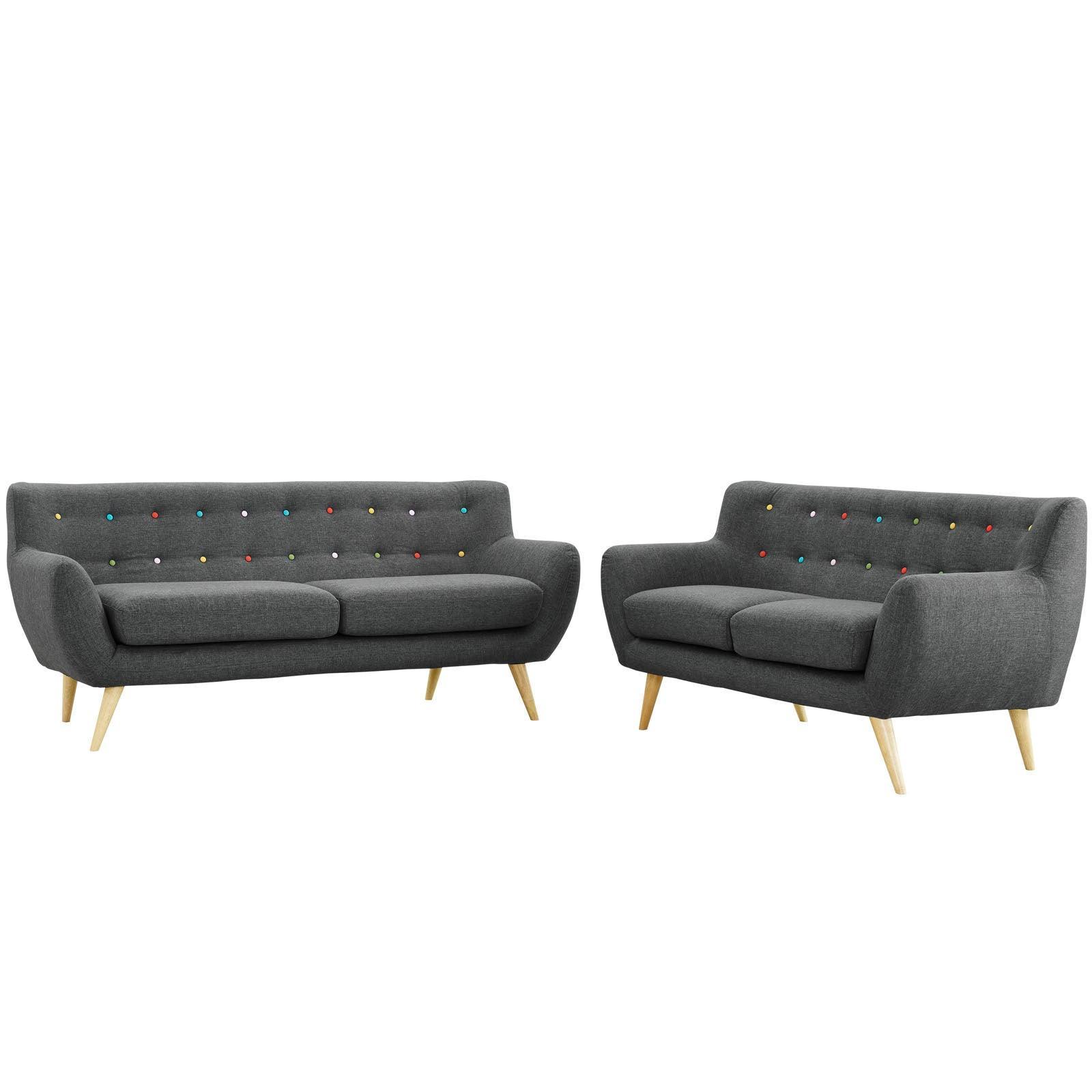 Modway Remark 2 Piece Living Room Set, EEI-1785 FredCo