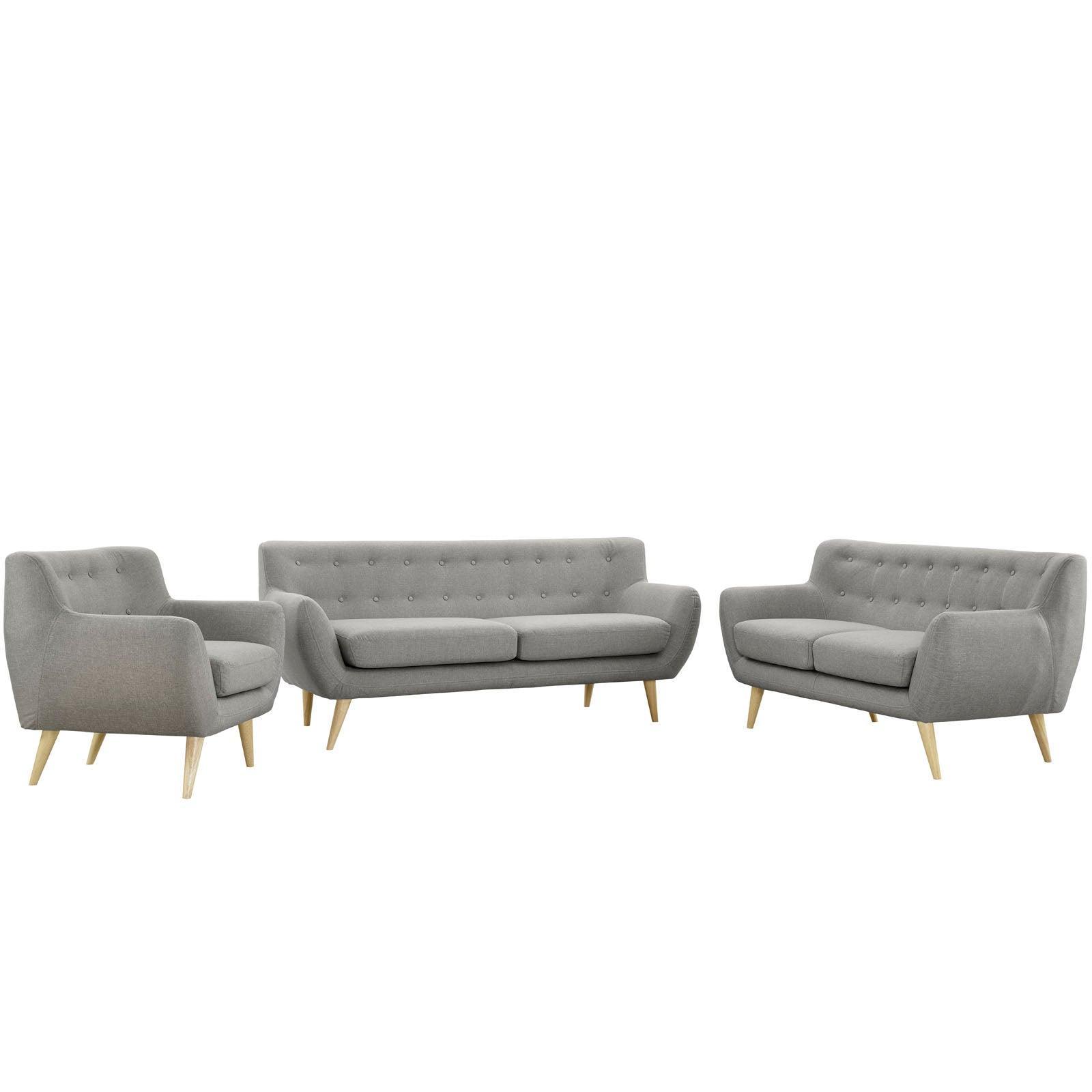 Modway Remark 3 Piece Living Room Set FredCo