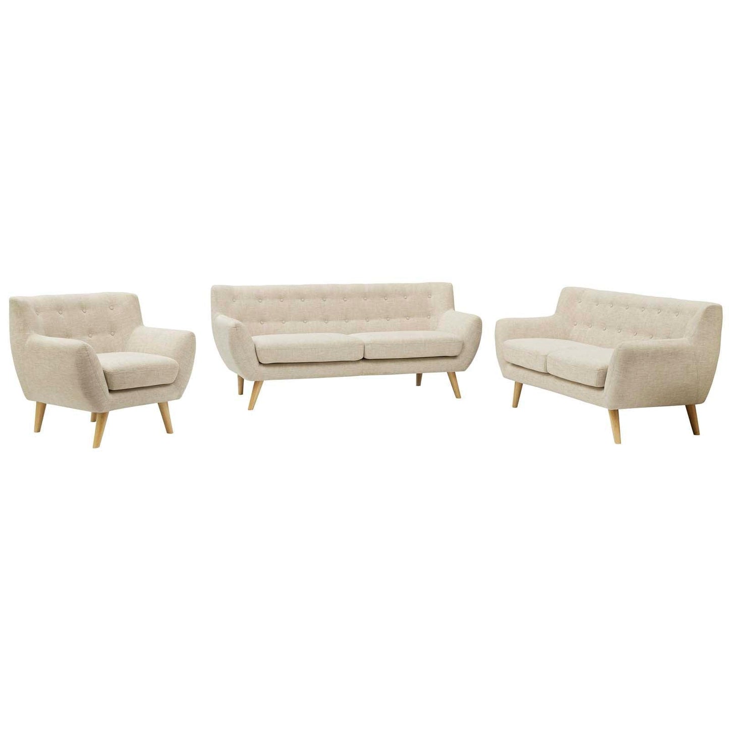 Modway Remark 3 Piece Living Room Set FredCo