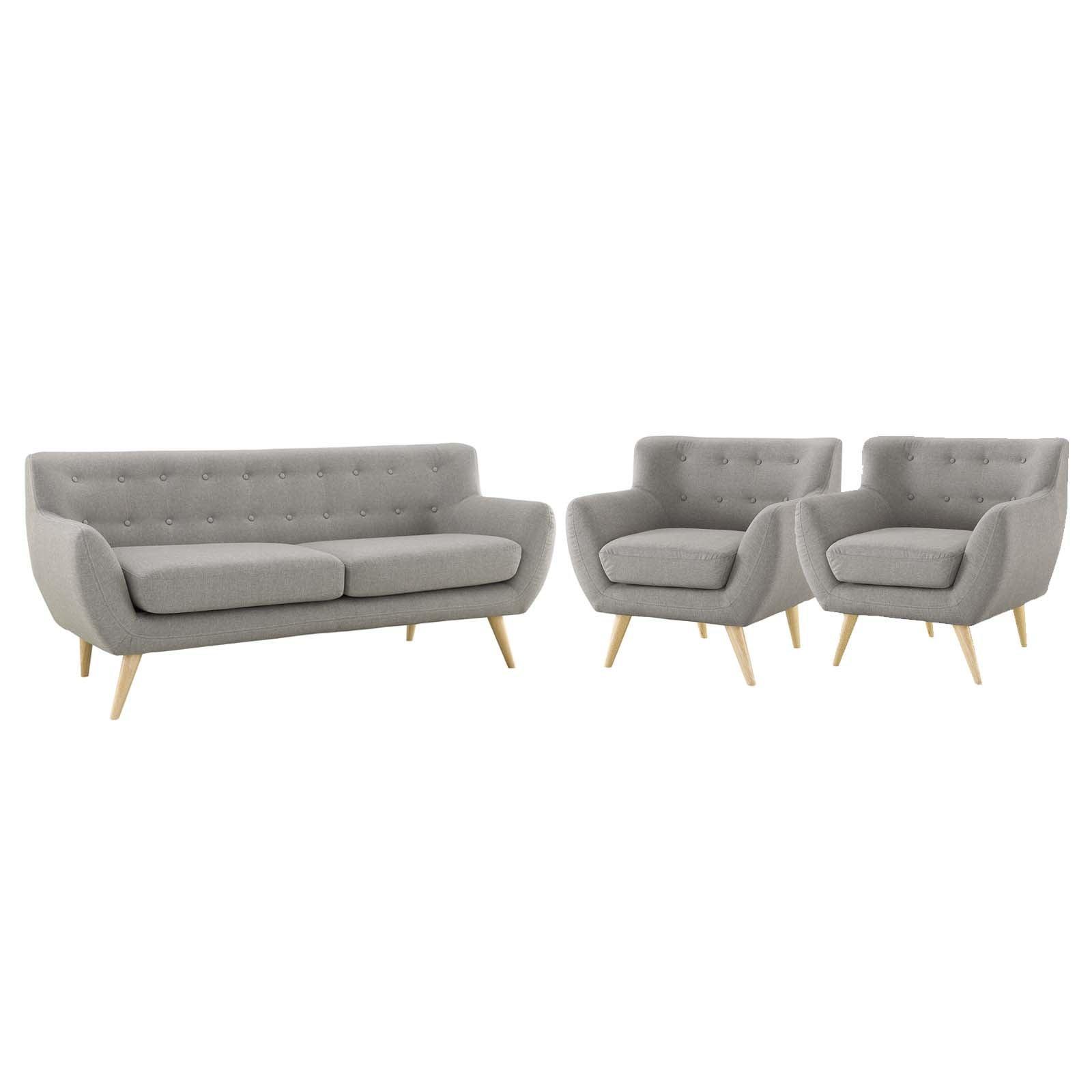 Modway Remark 3 Piece Living Room Set, EEI-3322 FredCo