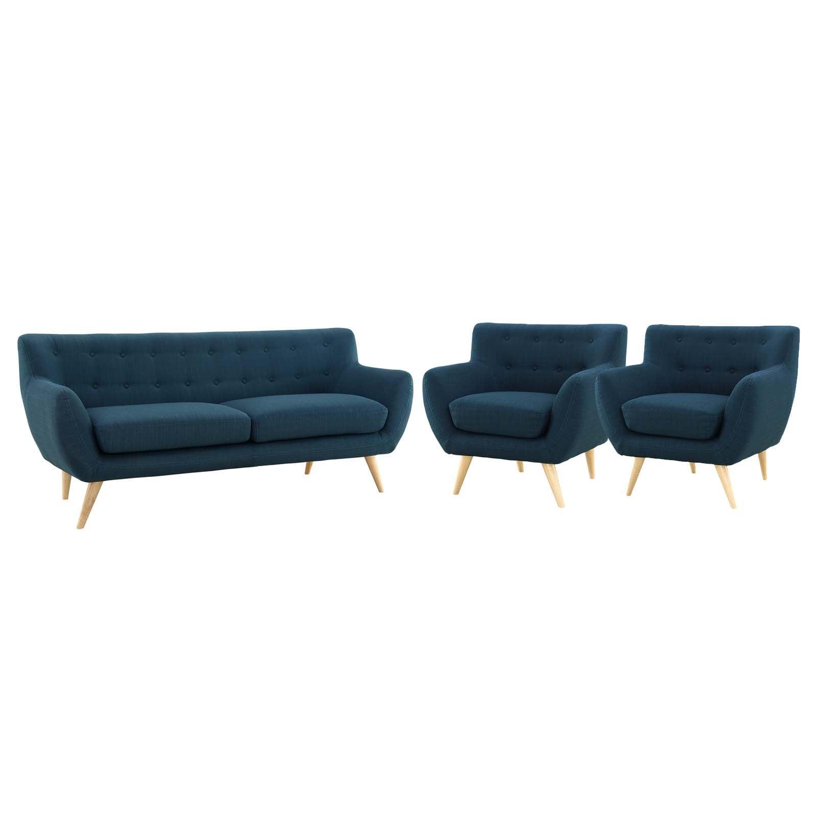 Modway Remark 3 Piece Living Room Set, EEI-3322 FredCo