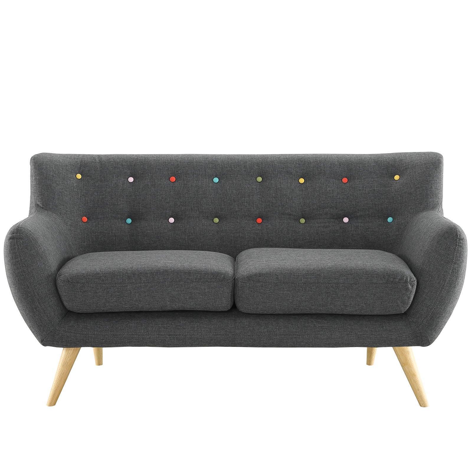 Modway Remark Upholstered Fabric Loveseat FredCo