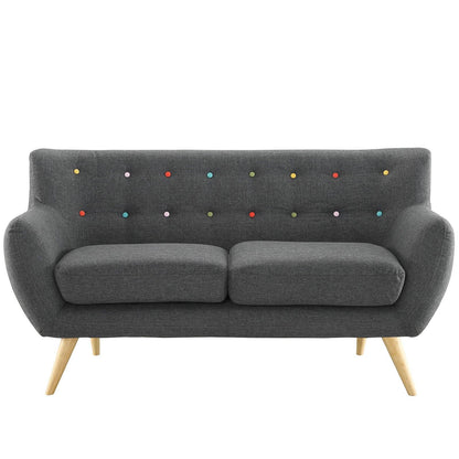 Modway Remark Upholstered Fabric Loveseat FredCo