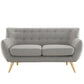 Modway Remark Upholstered Fabric Loveseat FredCo