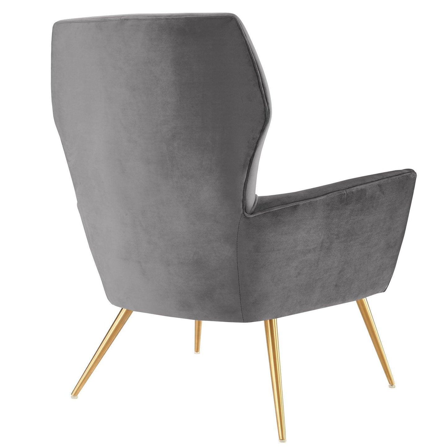 Modway Renata Button Tufted Performance Velvet Armchair FredCo