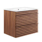 Modway Render 24" Wall-Mount Bathroom Vanity FredCo
