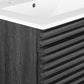 Modway Render 24" Wall-Mount Bathroom Vanity FredCo