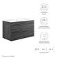 Modway Render 36" Wall-Mount Bathroom Vanity FredCo