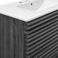 Modway Render 36" Wall-Mount Bathroom Vanity FredCo