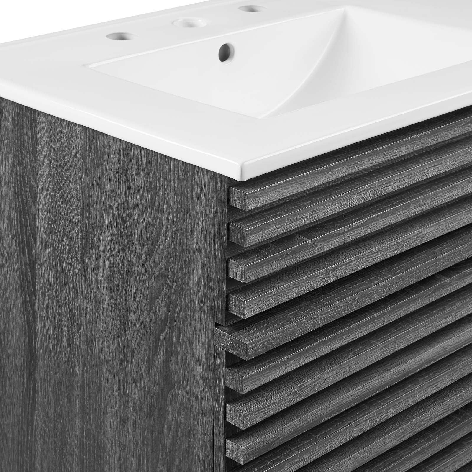 Modway Render 48" Double Sink Bathroom Vanity FredCo