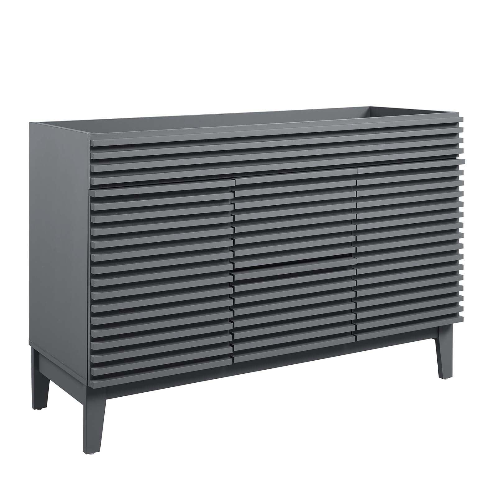 Modway Render 48" Double Sink Compatible (Not Included) Bathroom Vanity Cabinet FredCo