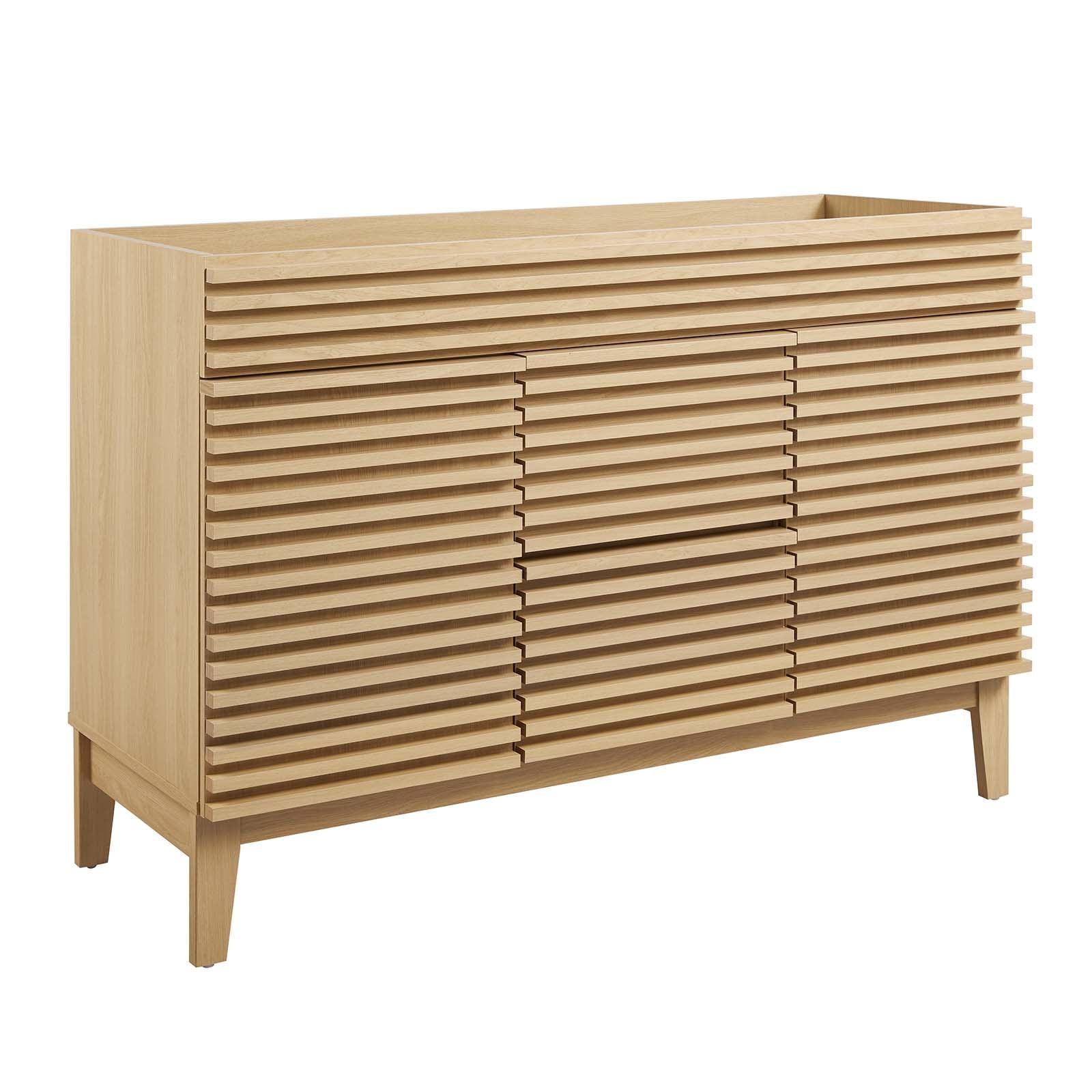 Modway Render 48" Double Sink Compatible (Not Included) Bathroom Vanity Cabinet FredCo