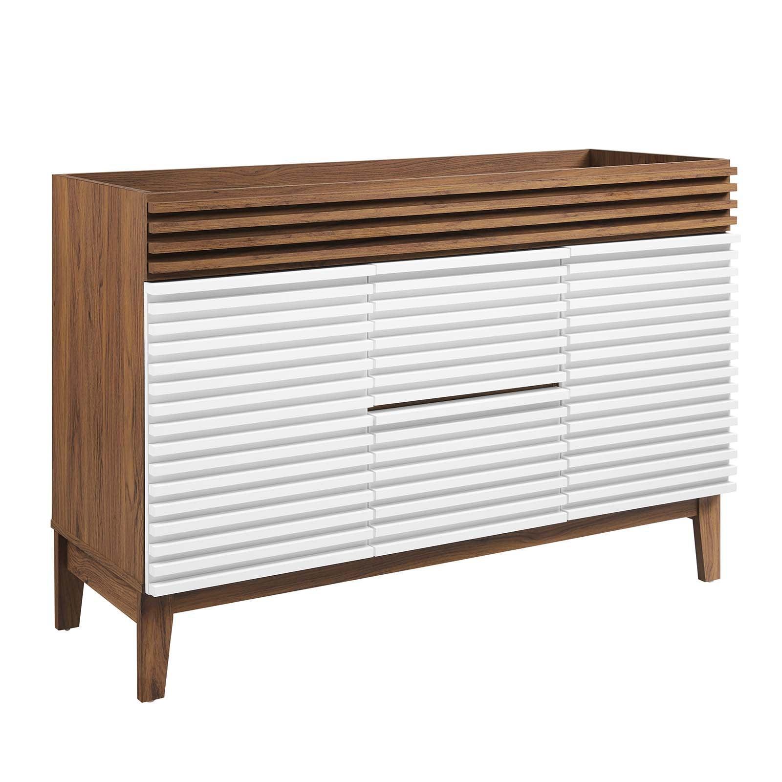 Modway Render 48" Double Sink Compatible (Not Included) Bathroom Vanity Cabinet FredCo